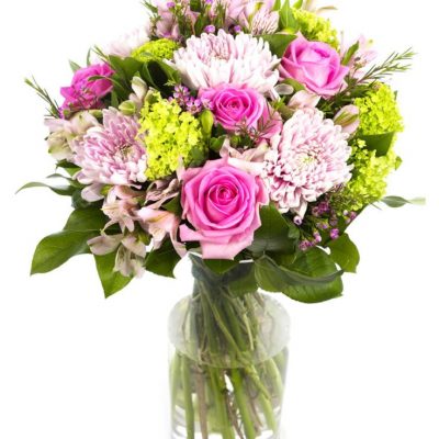 Mixed Pink Flower Bouquet