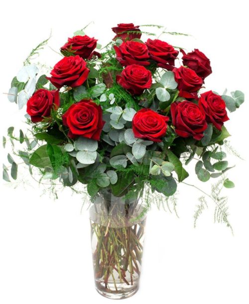 Long Stemmed Red Roses - Grand Prix