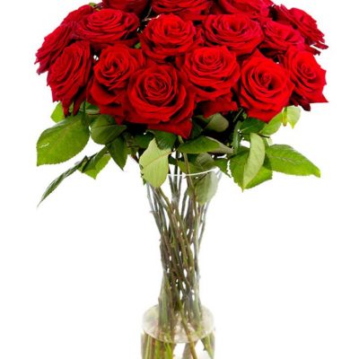 Weekly Flower Delivery – Roses - Long Stemmed - Red