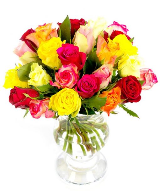 Weekly Flower Delivery –Roses - Medium Stemmed - Petite