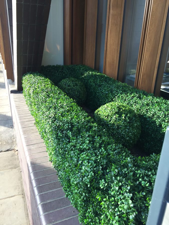 Bespoke Artificial Buxus Hedge 4