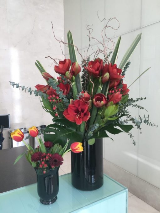 Office Flowers and Corporate Vases