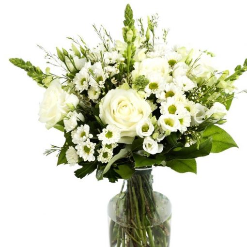 Roses Bouquet - White