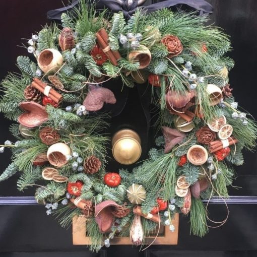 Christmas Door Wreath - Image 2